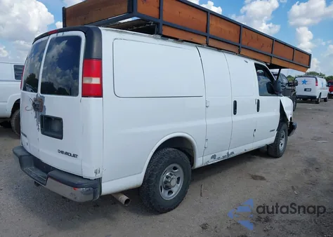 2006 Chevrolet Express Work Van z USA, uszkodzony, nr VIN 1GCGG25V361260809